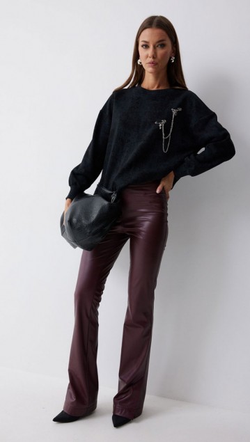 Люше Джемпер 4216  Черный 