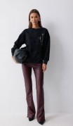 Люше Джемпер 4216  Черный фото 6