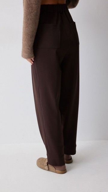 Люше Брюки 4218 Коричневый фото 3