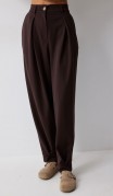 Люше Брюки 4218 Коричневый фото 2