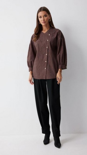 Люше Брюки 4218 Черный 