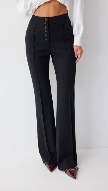 Люше Брюки 4222 Черный фото 4