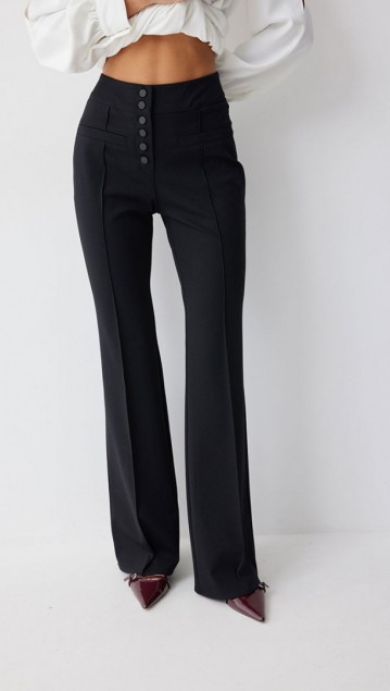 Люше Брюки 4222 Черный фото 2