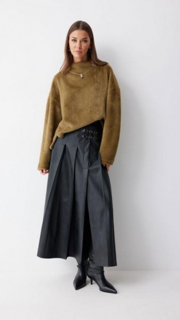 Люше Юбка 4223 Черный фото 2