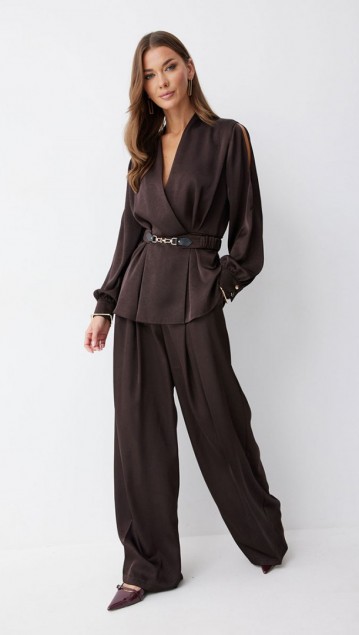 Люше Костюм 4227 Коричневый фото 2