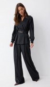 Люше Костюм 4227 Черный фото 4