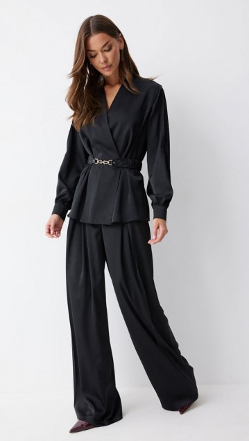 Люше Костюм 4227 Черный фото 4