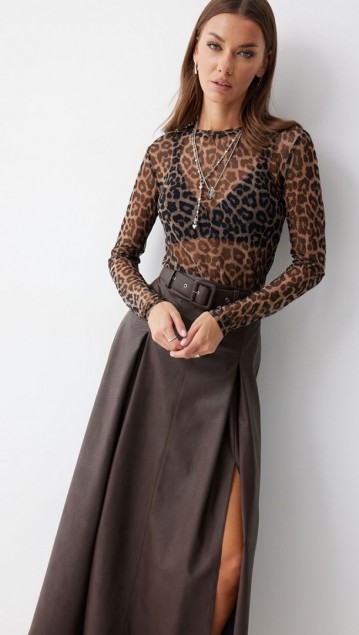 Люше Джемпер 4230 Леопард 