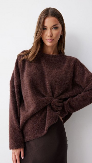 Люше Джемпер 4231  Коричневый фото 6