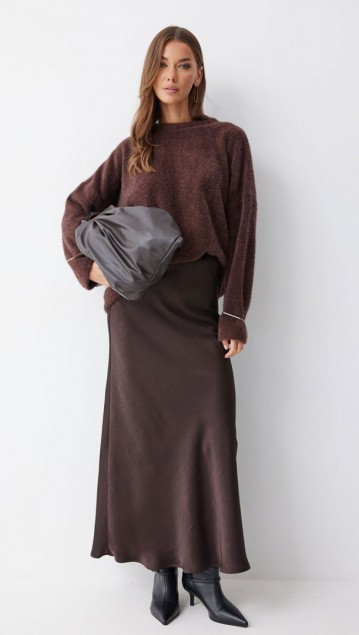 Люше Джемпер 4231  Коричневый фото 2