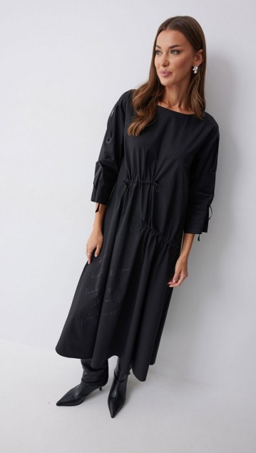 Люше Платье 4234 Черный фото 6