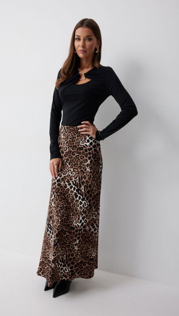 Люше Юбка 4238 Леопард фото 4