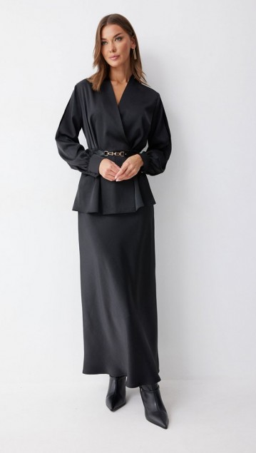 Люше Юбка 4238 Черный фото 5