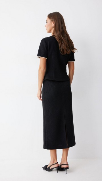 Люше Костюм 4241  Черный фото 3