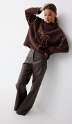 Люше Джемпер 4242 Коричневый фото 5