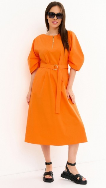 Magia Mody Платье 2241 Оранжевый фото 4