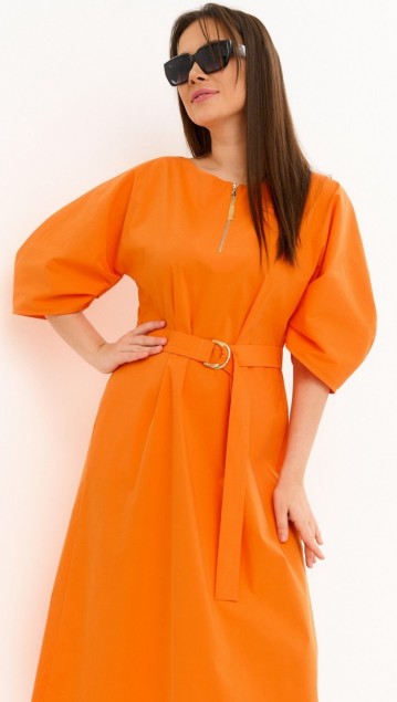 Magia Mody Платье 2241 Оранжевый фото 5