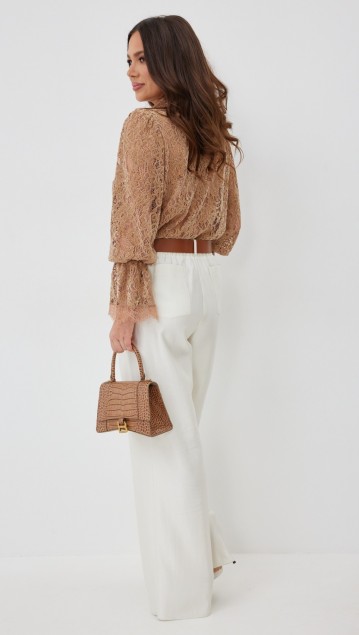 Magia Mody Костюм 2660 Карамель+ жемчужный фото 5