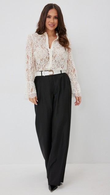 Magia Mody Костюм 2660 Молочный + черный 