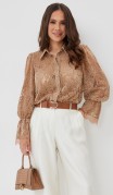 Magia Mody Блузка 2672 Карамель фото 3