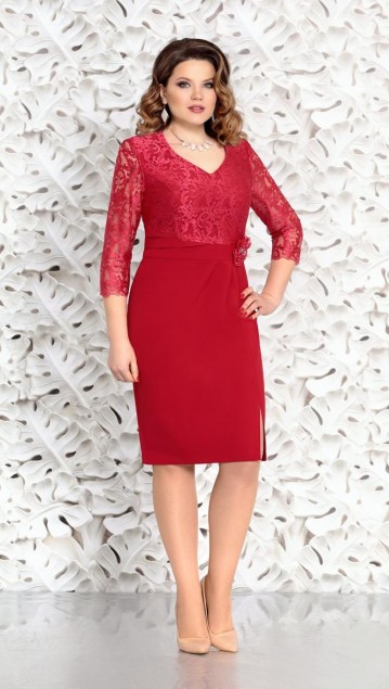 Mira Fashion Платье 4567 красный 