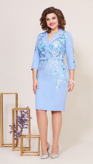 Mira Fashion Платье 5223 Голубой 