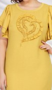 Mira Fashion Платье 5404  Желтый фото 3