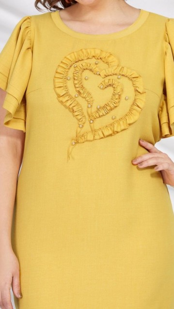 Mira Fashion Платье 5404  Желтый фото 3