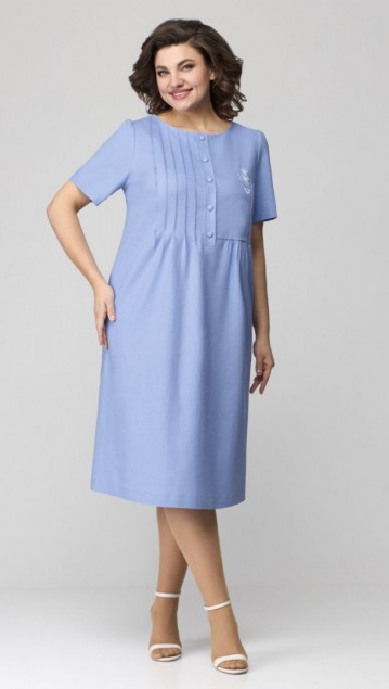 Мишель стиль Платье 1115-1  Голубой фото 2