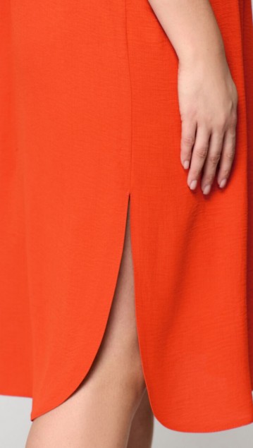 Мишель стиль Платье 1194  Оранжевый фото 7