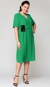 Мишель стиль Платье 1194   Зеленый фото 2