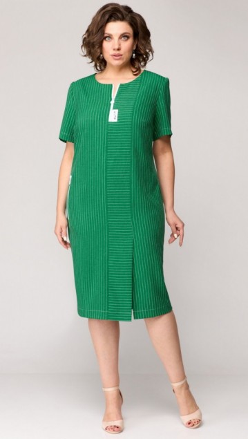 Мишель стиль Платье 1195 Зеленый 