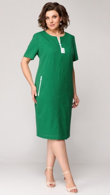 Мишель стиль Платье 1195 Зеленый фото 2