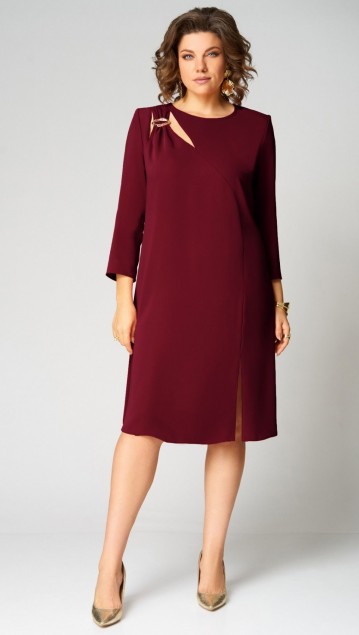 Мишель стиль Платье 1337 Винный 