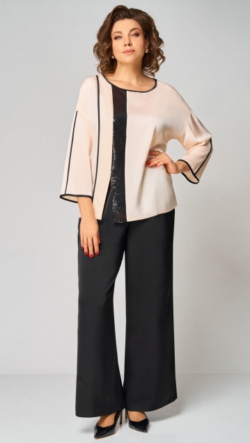 Мишель стиль Комплект 1339 Кремово-черный 