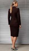 Мода Юрс Костюм 2224 Коричневый фото 6