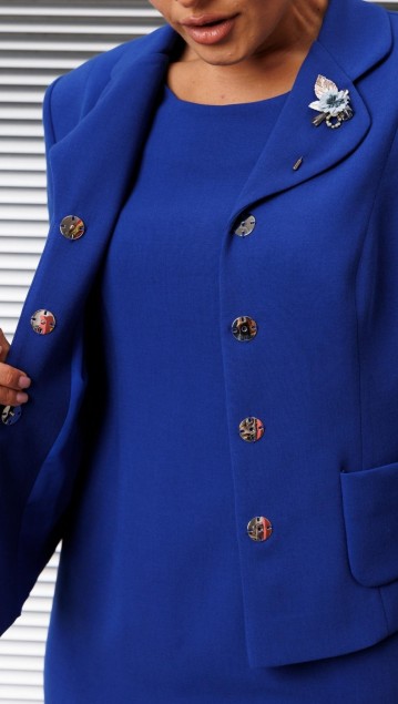 Мода Юрс Костюм 2370  Василёк фото 5