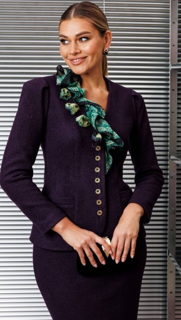 Мода Юрс Комплект 25-2825 Баклажан фото 6