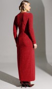 Мода Юрс Платье 25-2879 Красный фото 5