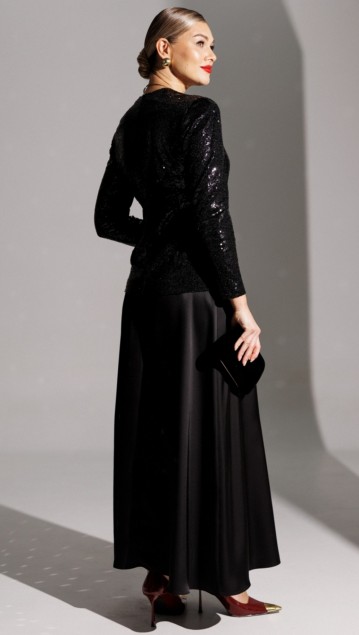 Мода Юрс Костюм 25-2881  Черный фото 6