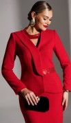 Мода Юрс Костюм 25-2888 Красный фото 4