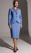 Мода Юрс Костюм 25-2942 Голубой фото 2