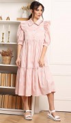 Мода Юрс Платье 2662 Розовый фото 5