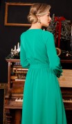 Мода Юрс Платье 2835 Зеленый фото 5