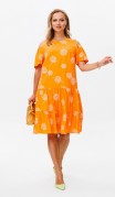 Мублиз Платье 175  Оранжевый фото 3