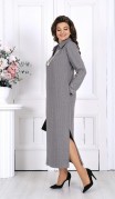 NINELE Платье 6009 Светло-серый фото 3