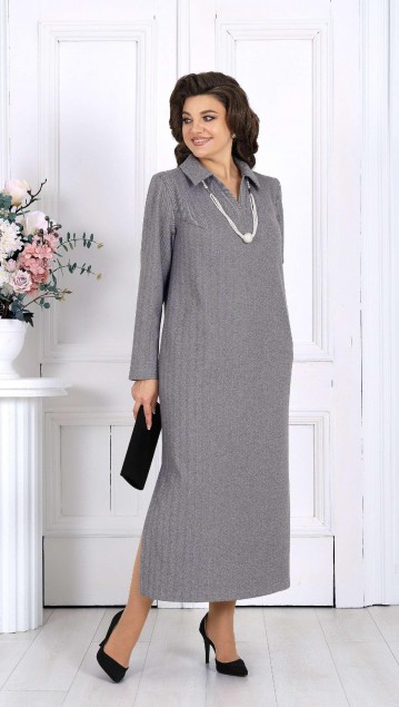 NINELE Платье 6009 Светло-серый 