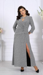  Платье 6077 Серебро