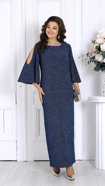 NINELE Платье 6083 Светло-синий 