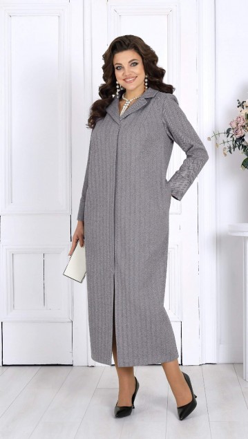 NINELE Платье 6090 Светло-серый фото 4